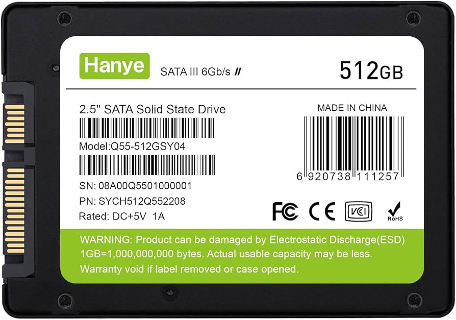 Amazon.co.jp: Hanye 512GB 内蔵型SSD 2.5インチ 7mm SATAIII 6Gb/s Amazon.co.jp: Hanye 512GB 内蔵型SSD 2.5インチ 7mm SATAIII 6Gb/s